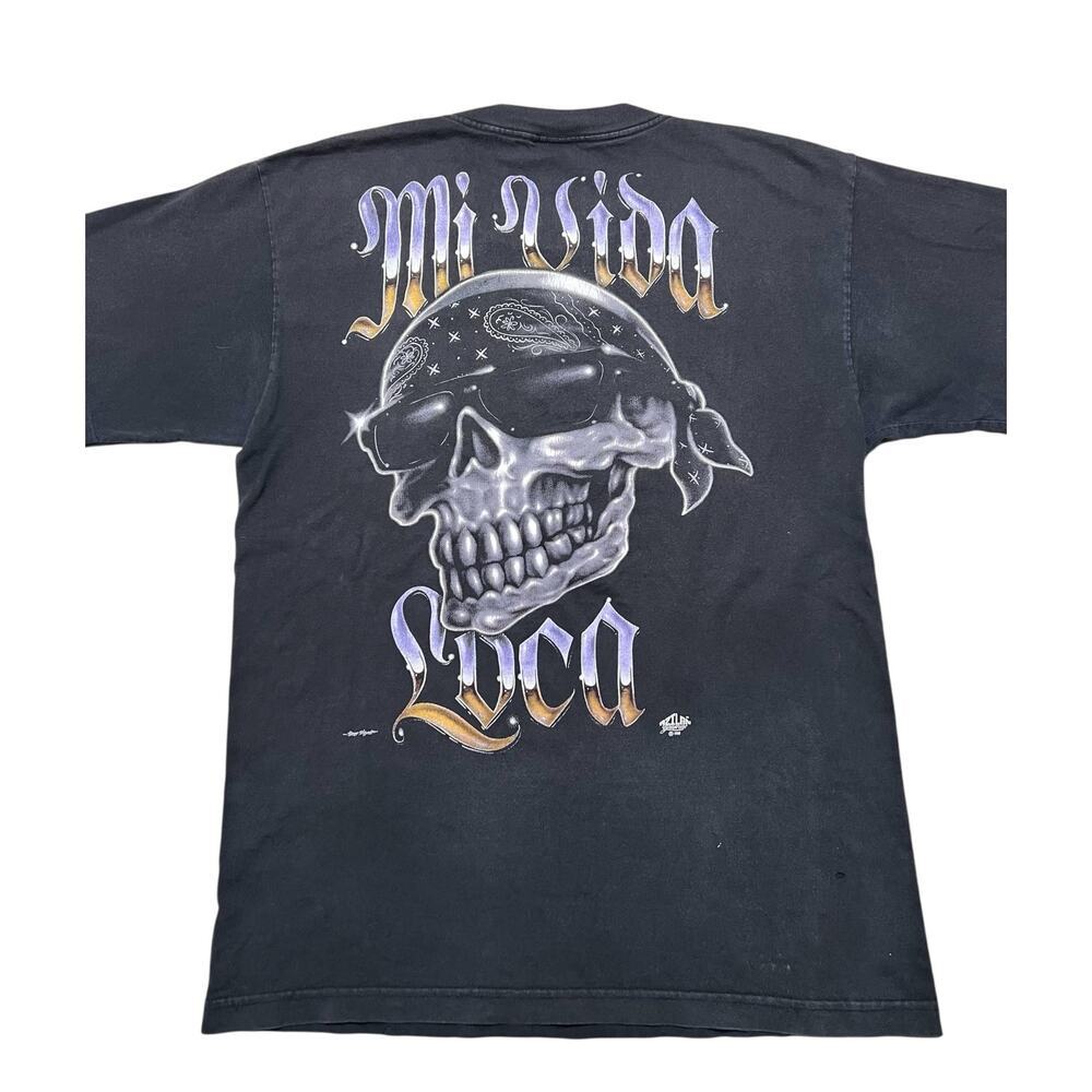 VTG 90’s‎ Aztlan “ Mi Vida Loca “ Single stitch Men size Large  Made in USA